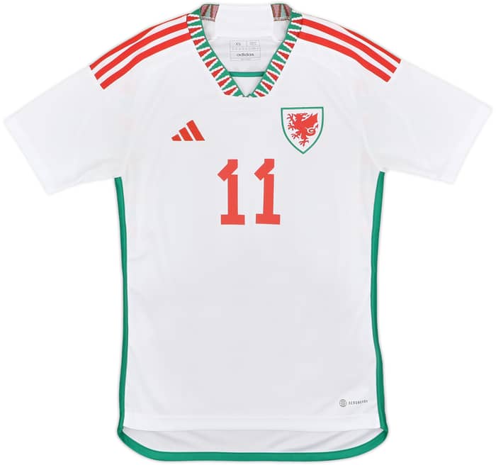 2022-24 Wales Away Shirt Bale #11 - 9/10 - (XS)