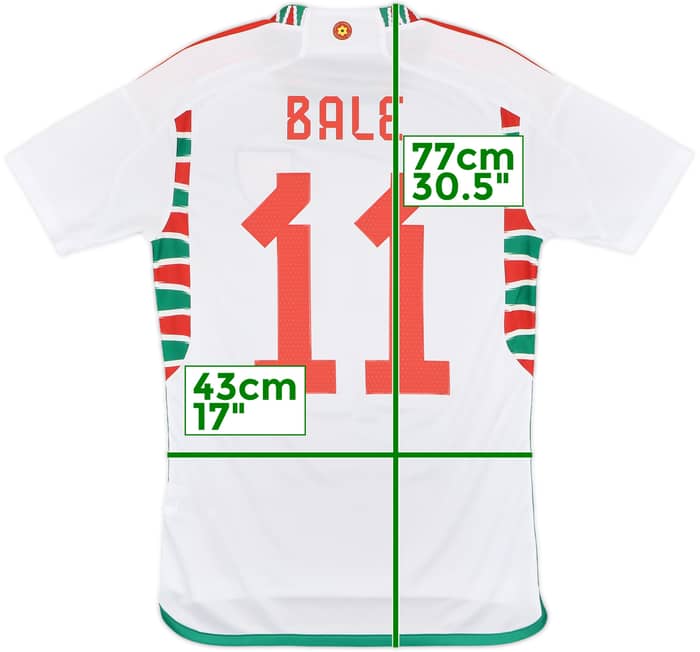 2022-24 Wales Away Shirt Bale #11 - 9/10 - (XS)