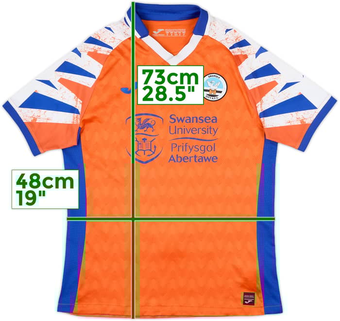 2022-23 Swansea City Away Shirt - 8/10 - (S)