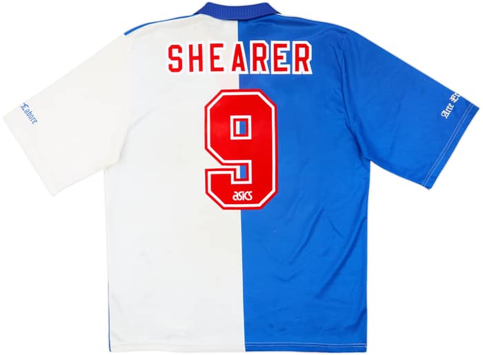 1994-95 Blackburn Home Shirt Shearer #9 - 8/10 - (XL)
