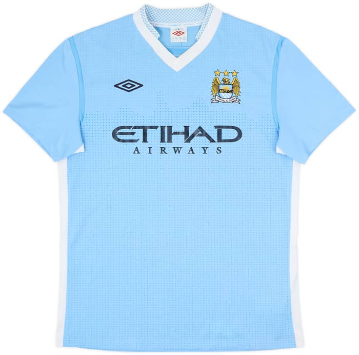 2011-12 Manchester City Home Shirt Silva #21 - 5/10 - (L)