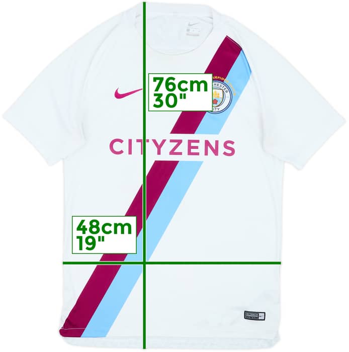 2017-18 Manchester City Limited Edition Pre-Match Training Shirt - 9/10 - (M)