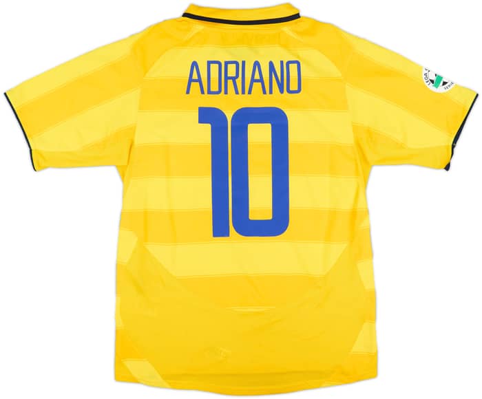 2003-04 Inter Milan Away Shirt Adriano #10 - 6/10 - (M)