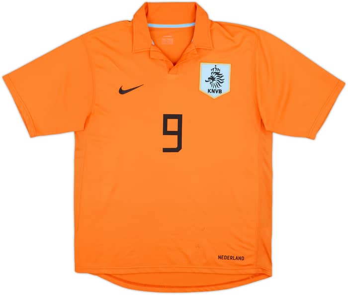 2006-08 Netherlands Home Shirt V.Nistelrooy #9 - 6/10 - (M)