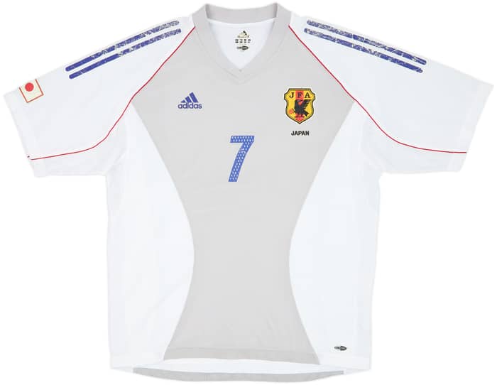 2002-04 Japan Away Shirt Nakata #7 - 5/10 - (XL)