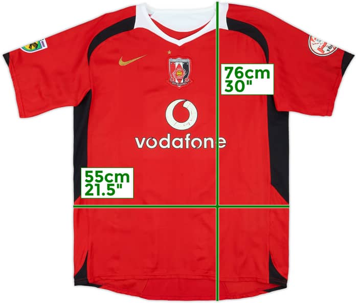 2006 Urawa Red Diamonds Home Shirt - 7/10 - (L)