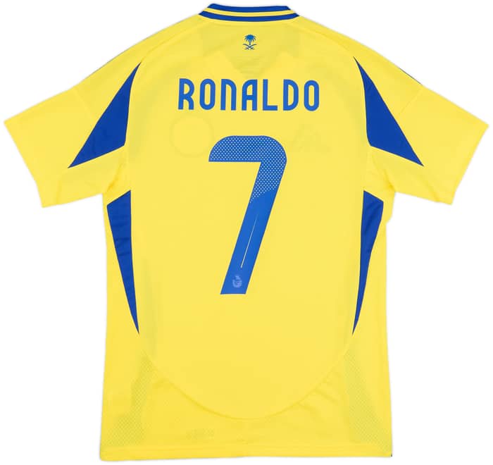 2024-25 Al-Nassr Home Shirt Ronaldo #7 - 9/10 - (S)