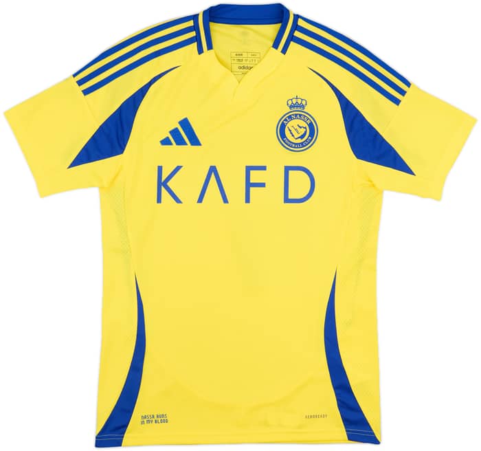 2024-25 Al-Nassr Home Shirt Ronaldo #7 - 9/10 - (S)