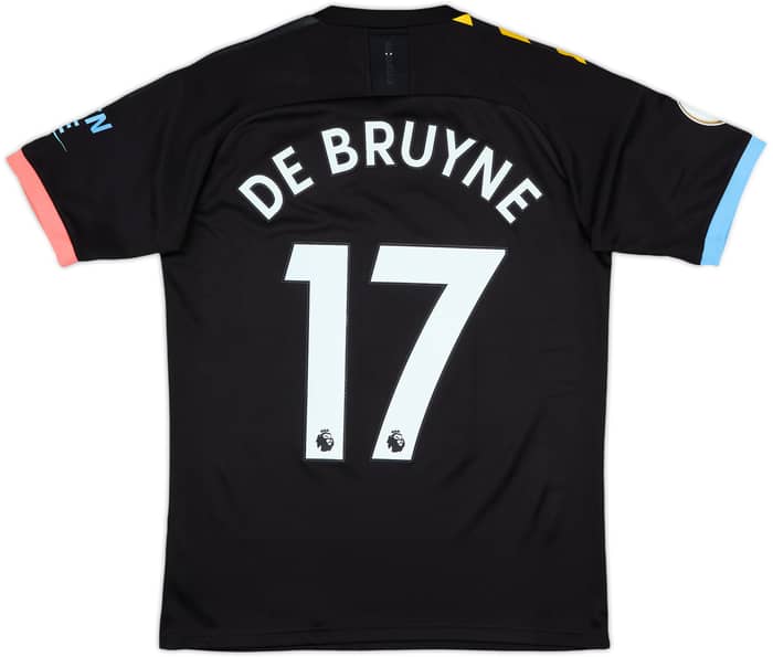2019-20 Manchester City Away Shirt De Bruyne #17 - 9/10 - (S)