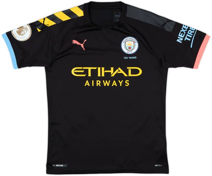2019-20 Manchester City Away Shirt De Bruyne #17 - 9/10 - (S)