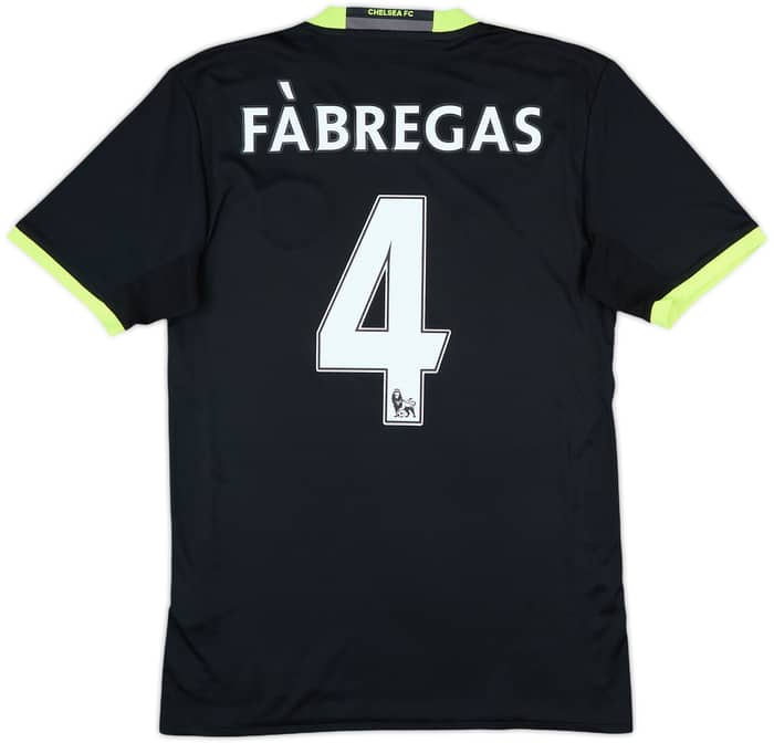 2016-17 Chelsea Away Shirt Fabregas #4 - 10/10 - (XS)