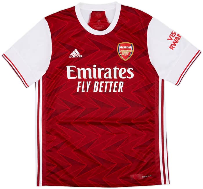 2020-21 Arsenal Home Shirt Saka #7 - 10/10 - (L)