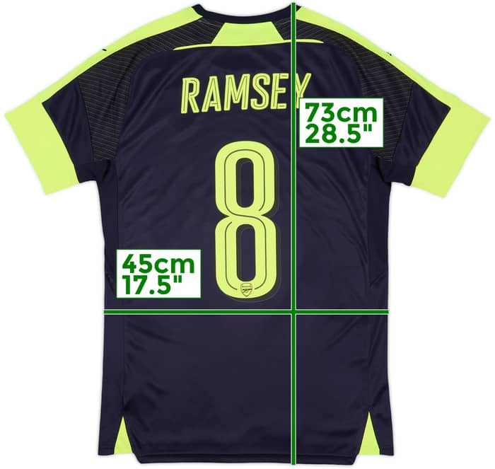 2016-17 Arsenal Third Shirt Ramsey #8 - 10/10 - (S)