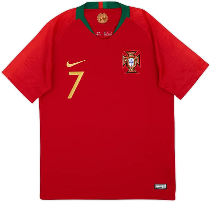 2018-19 Portugal Home Shirt Ronaldo #7 - 7/10 - (M)