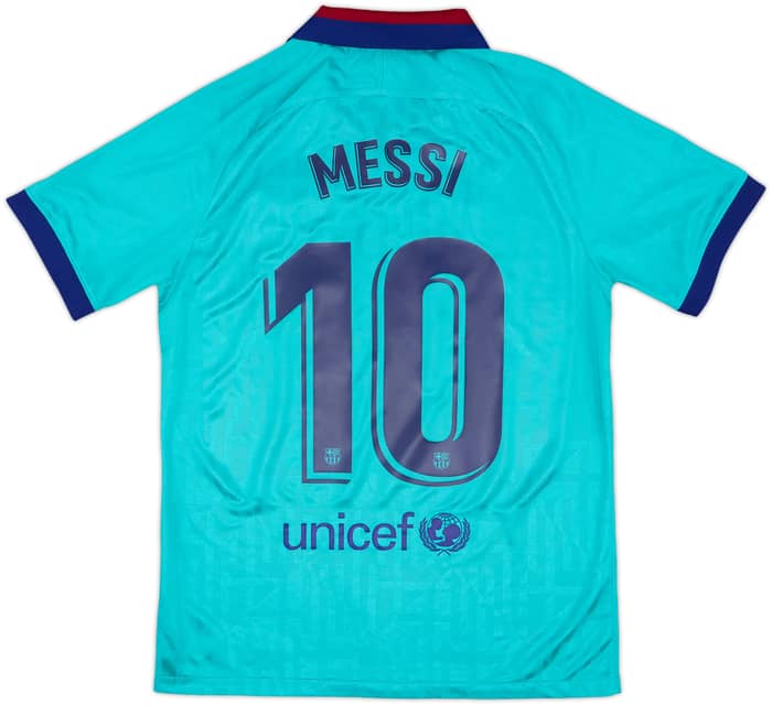 2019-20 Barcelona Third CL Shirt Messi #10 - 10/10 - (M)