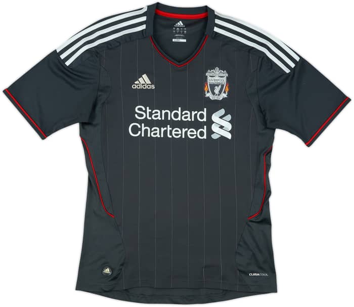 2011-12 Liverpool Away Shirt Suarez #7 - 8/10 - (S)