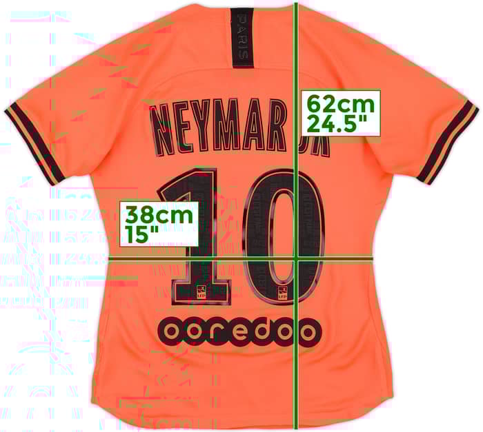 2019-20 Paris Saint-Germain Away Shirt Neymar Jr #10 - 9/10 - (Women's S)