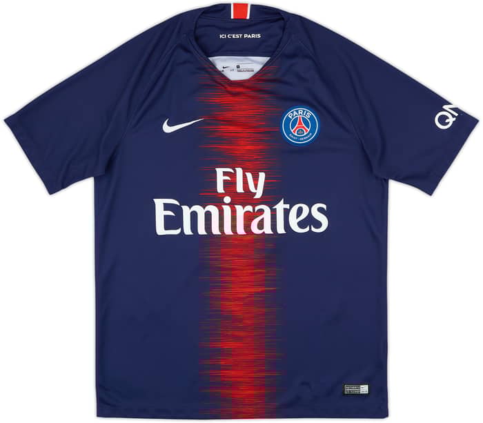 2018-19 Paris Saint-Germain Home Shirt T. Silva #2 - 5/10 - (M)
