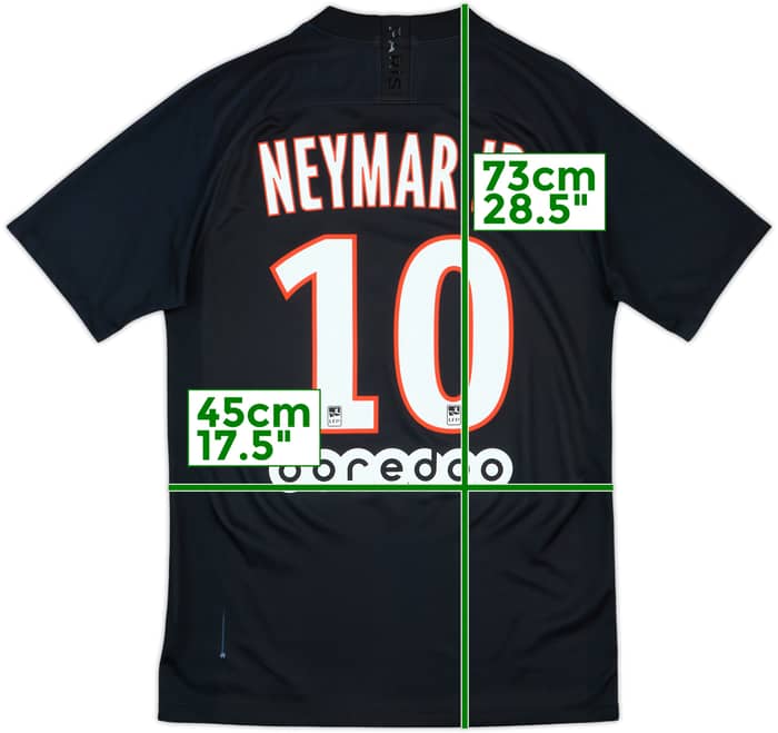 2019-20 Paris Saint-Germain Fourth Shirt Neymar Jr #10 - 7/10 - (S)