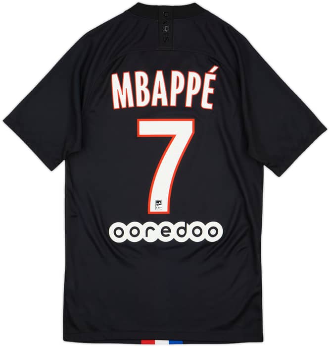 2019-20 Paris Saint-Germain Fourth Shirt Mbappe #7 - 8/10 - (XS)