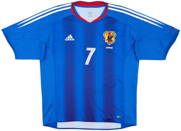 2004-06 Japan Home Shirt Nakata #7 - 4/10 - (XL)