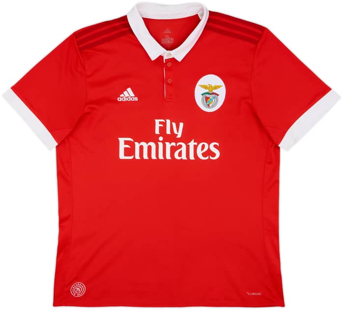 2017-18 Benfica Home Shirt Raul #9 - 9/10 - (XL)