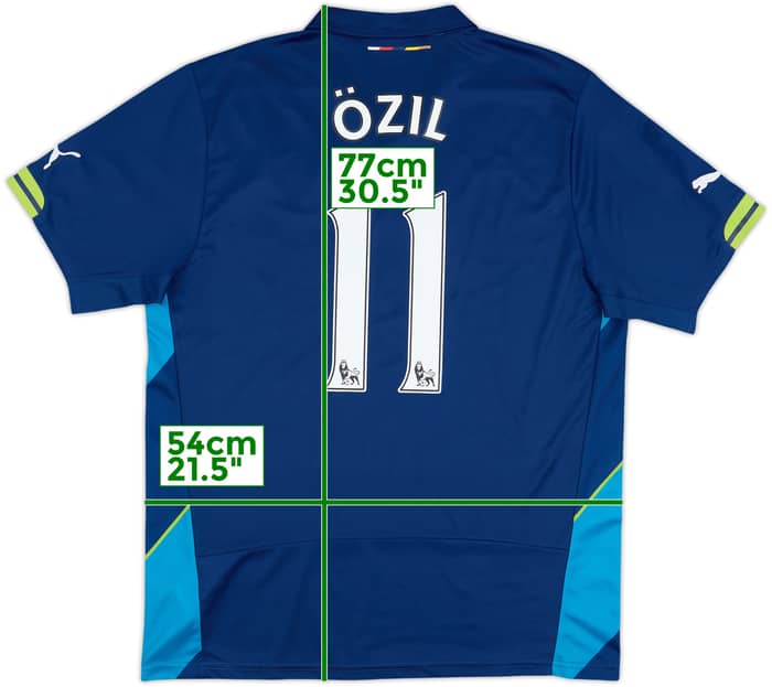 2014-15 Arsenal Third Shirt Ozil #11 - 6/10 - (L)
