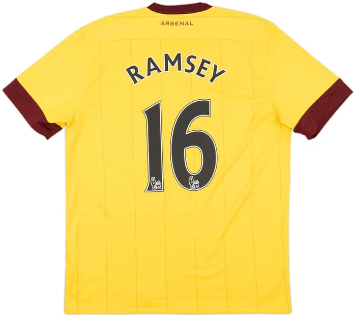 2010-13 Arsenal Away Shirt Ramsey #16 - 10/10 - (L)