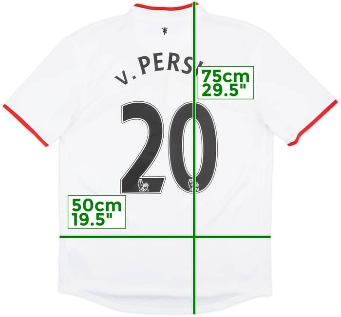 2012-14 Manchester United Away Shirt v.Persie #20 - 8/10 - (M)
