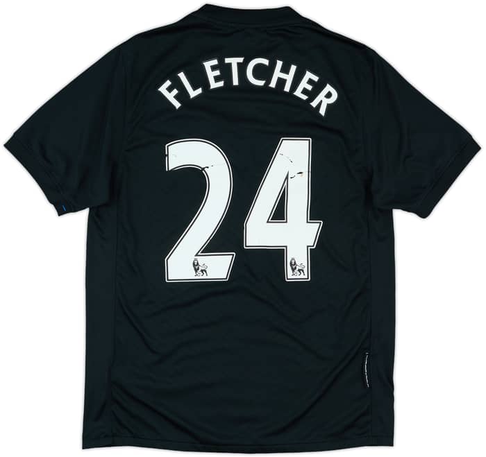 2009-10 Manchester United Away Shirt Fletcher #24 - 6/10 - (S)