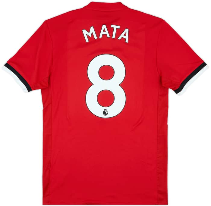 2017-18 Manchester United Home Shirt Mata #8 - 7/10 - (S)