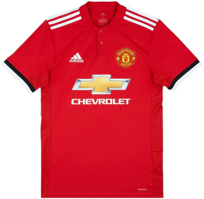 2017-18 Manchester United Home Shirt Mata #8 - 7/10 - (S)