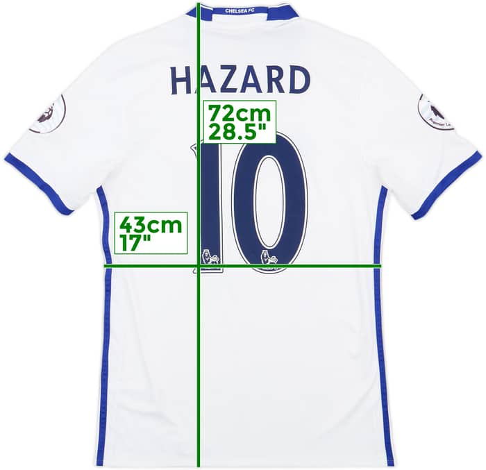2016-17 Chelsea Third Shirt Hazard #10 - 7/10 - (S)