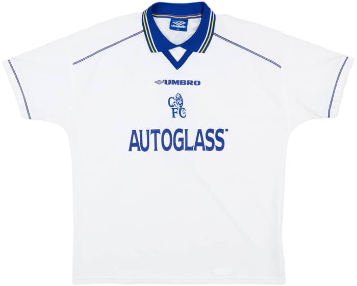 1998-00 Chelsea Away Shirt Desailly #6 - 8/10 - (XXL)
