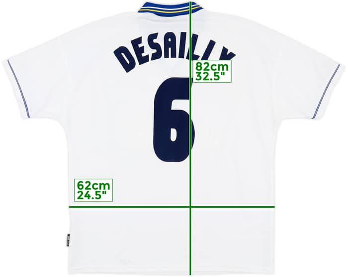 1998-00 Chelsea Away Shirt Desailly #6 - 8/10 - (XXL)