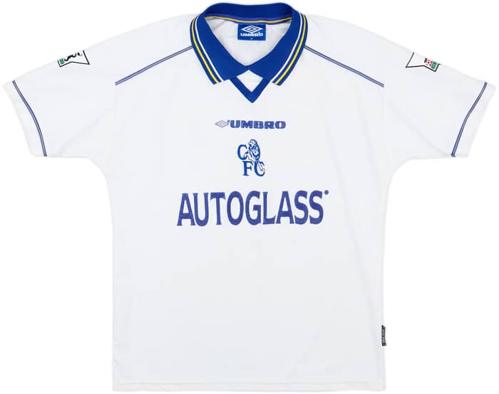 1998-00 Chelsea Away Shirt Zola #25 - 8/10 - (M)