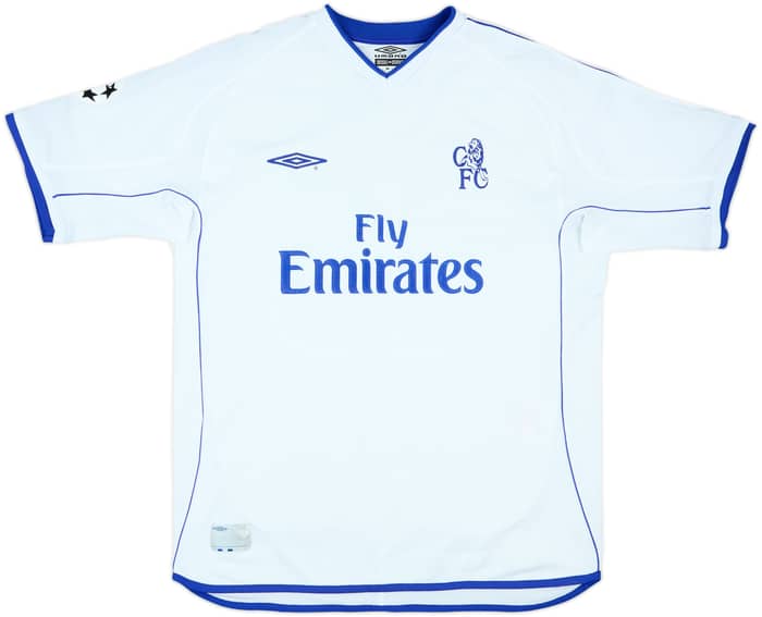 2001-03 Chelsea Away Shirt Zola #25 - 8/10 - (L)