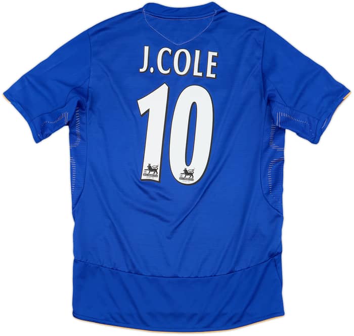 2005-06 Chelsea Centenary Home Shirt J.Cole #10 - 9/10 - (S)