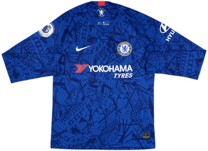 2019-20 Chelsea Home L/S Shirt Christensen #4 - 10/10 - (M)