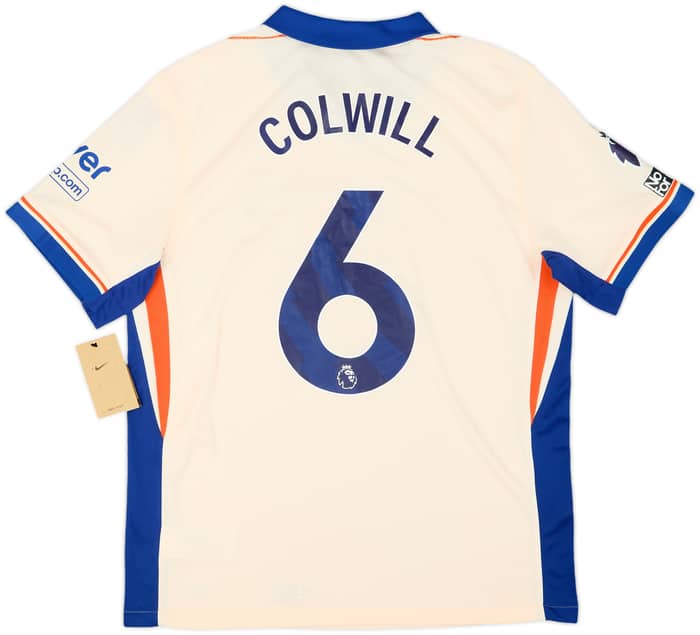 2024-25 Chelsea Away Shirt Colwill #6 (L)