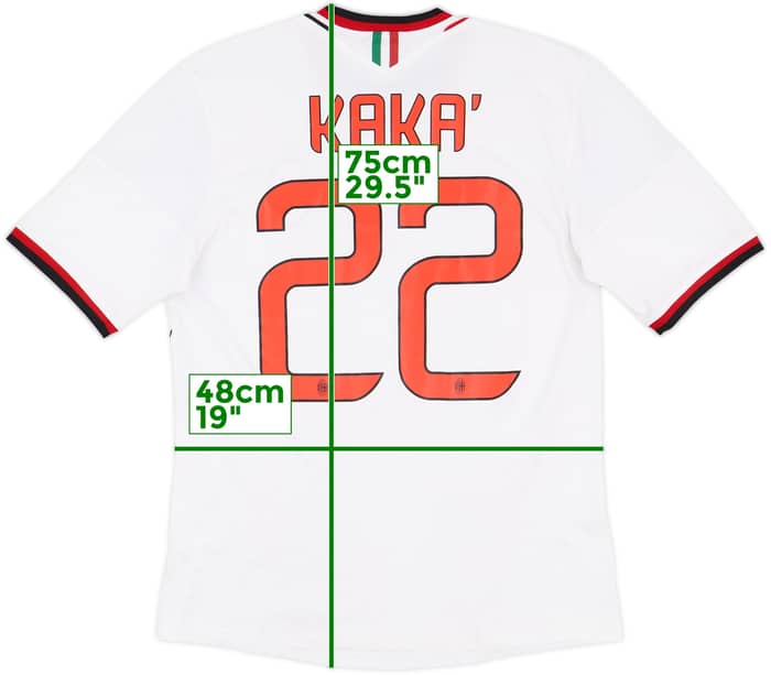2013-14 AC Milan Away Shirt Kaka' #22 - 6/10 - (M)