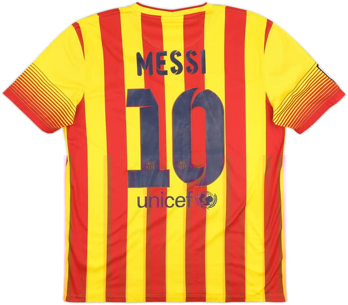 2013-15 Barcelona Away Shirt Messi #10 - 6/10 - (L)
