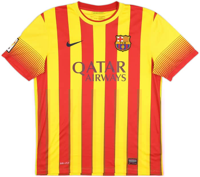 2013-15 Barcelona Away Shirt Messi #10 - 6/10 - (L)
