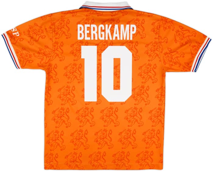1994 Netherlands Home Shirt Bergkamp #10 - 6/10 - (L)