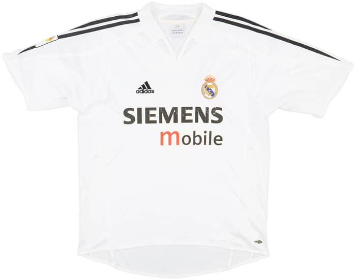 2004-05 Real Madrid Home Shirt Ronaldo #9 - 5/10 - (M)