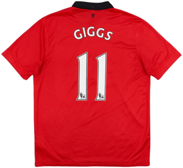 2013-14 Manchester United Home Shirt Giggs #11 - 7/10 - (L)