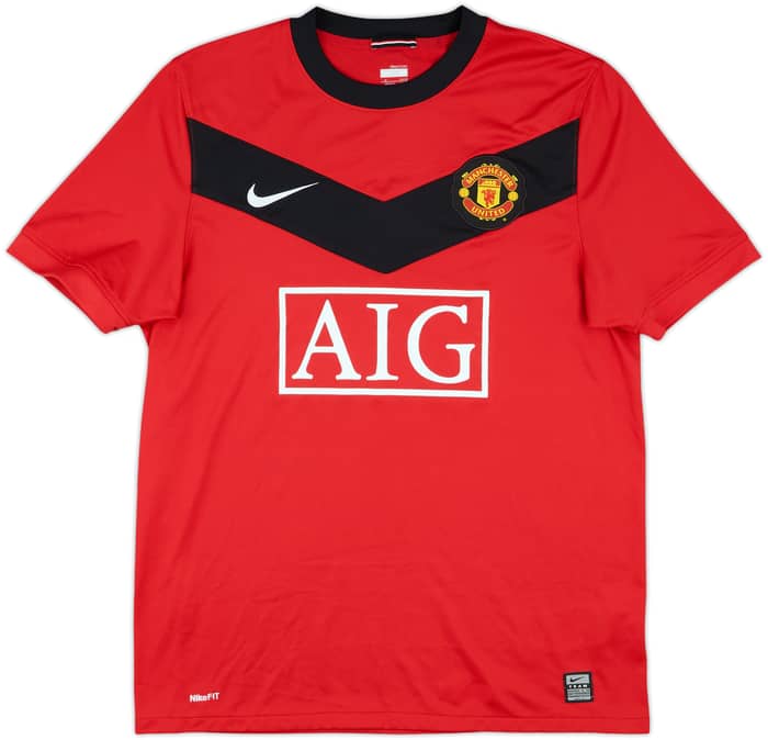 2009-10 Manchester United Home Shirt Owen #7 - 8/10 - (M)