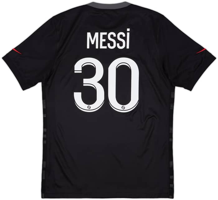 2021-22 Paris Saint-Germain Third Shirt Messi #30 - 10/10 - (M)