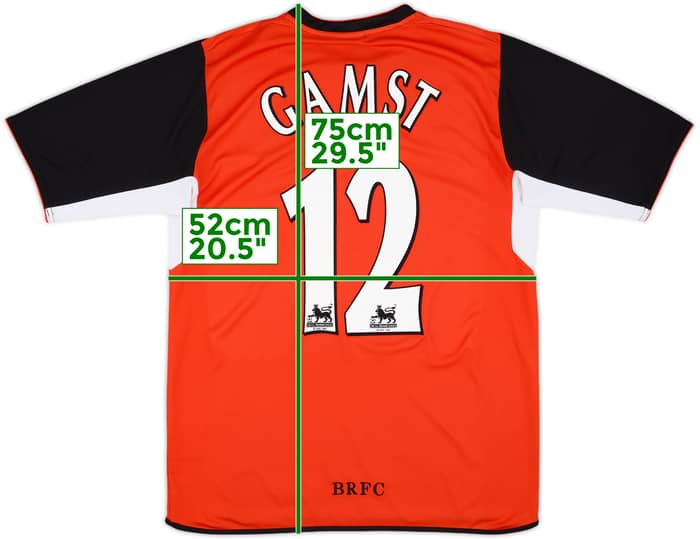 2004-05 Blackburn Away Shirt Gamst #12 - 8/10 - (M)