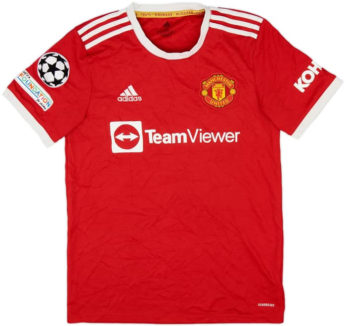 2021-22 Manchester United Home Shirt Ronaldo #7 - 7/10 - (M)
